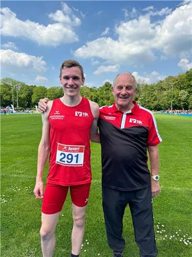 Jannik van Beek (li.).  Foto: privat