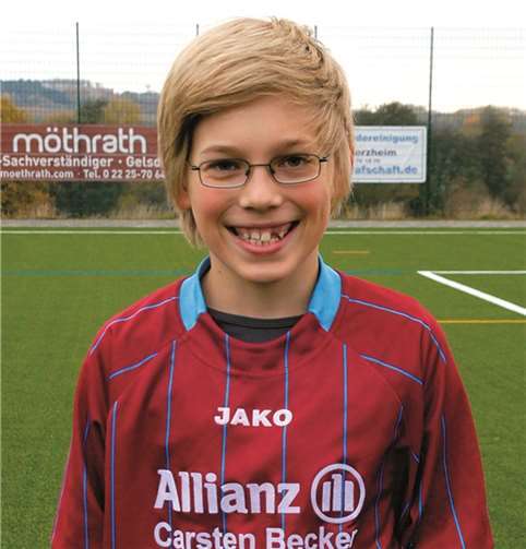 Jannis Bongart erzielte das 2:0 in Schuld. privat