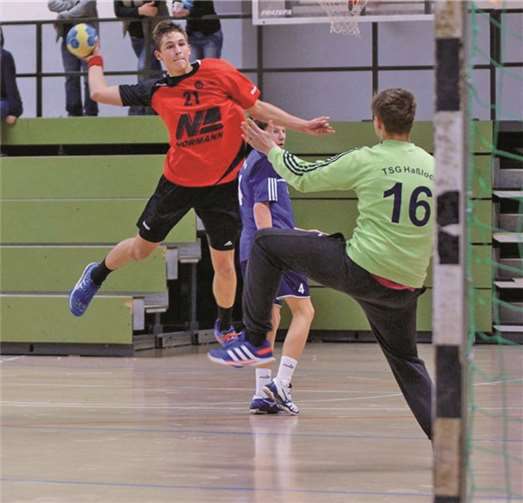 Jannis Hofmann im Einsatz für die B1-Jugend. JSG Bendorf/Vallendar