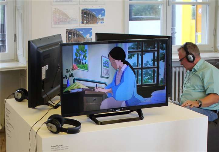 Japanischer Anime-Film: Mein Nachbar Totora, 1988 von Regisseur Hayao Miyazaki, Studio Ghibli.