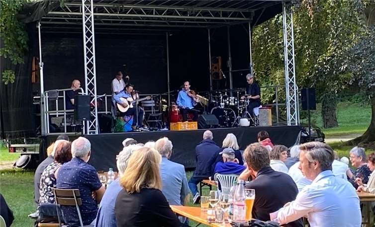 „Jazz im Park“ stillte die Sehnsucht nach Live-Musik.