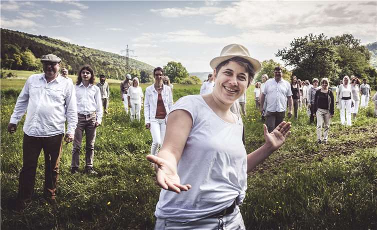 Jazz und Pop Auswahlchor des Fränkischen Sängerbundes Fränk’n Feel mit Franny Fuchs.