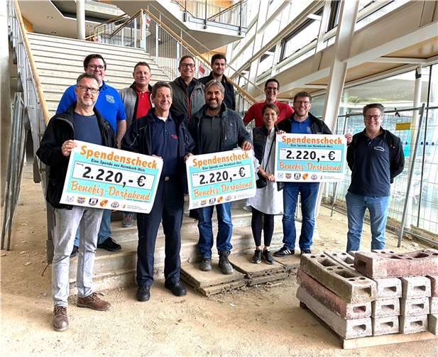 Je 2.220 Euro gehen an den Förderverein der Kita in Dernau, den Förderverein des Are-Gymnasiums sowie den Förderverein des Peter-Joerres Gymnasiums.Foto: privat