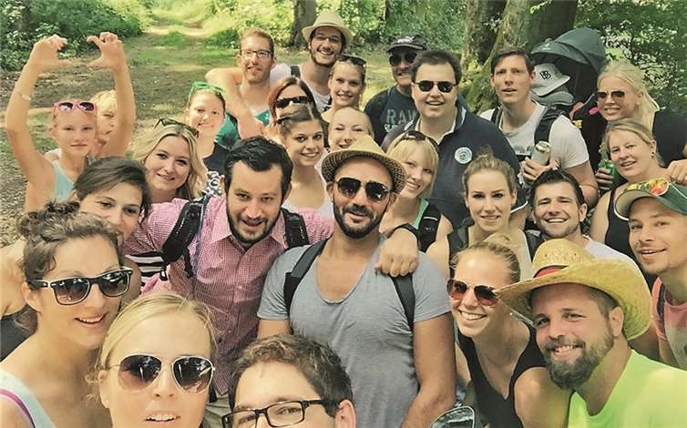 Je länger die Tour dauerte, desto besser wurde die Stimmung in der Gruppe. privat