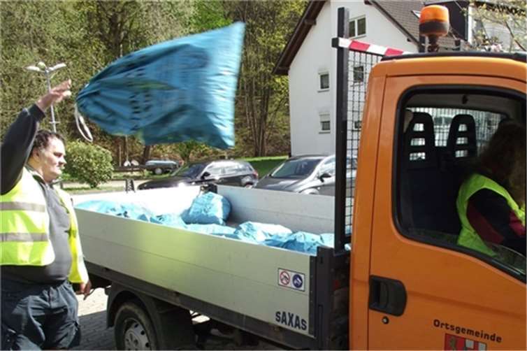 Jede Menge Müll wurde gesammelt.privat