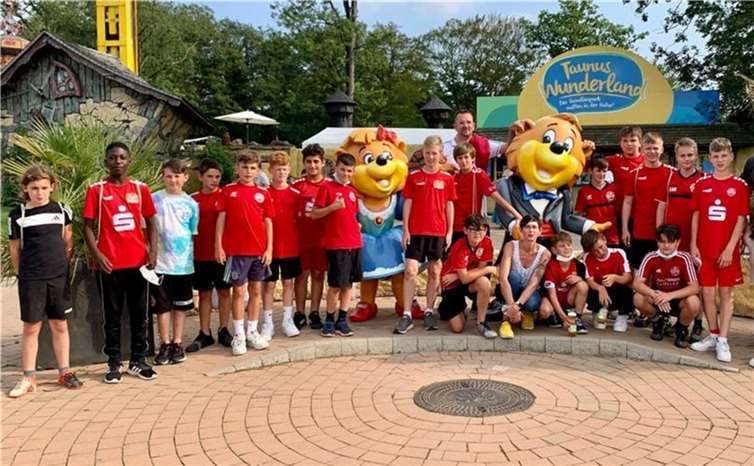 Jede Menge Spaß gab es für die D-Junioren des ABC im Taunus-Wunderland.Foto: privat