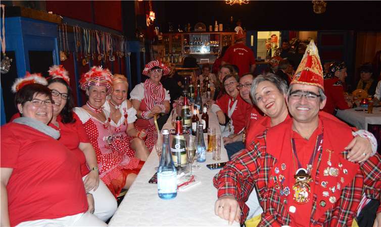 Jede Menge Spaß hatten die Ex-Regenten und ihre Gäste.-AB-