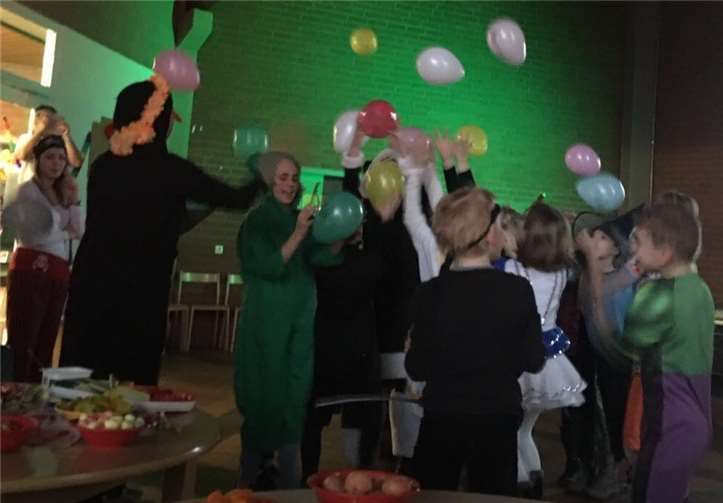 Jede Menge Spaß hatten die Kinder auf der Party im Mosaik-Kulturhaus.Stadt Meckenheim