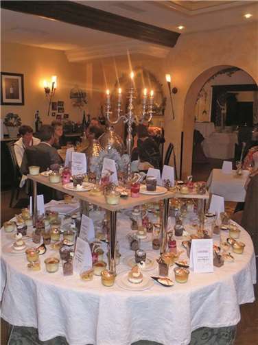 Jede Station hatte ihre eigenen Köstlichkeiten zu bieten. Hotel zur Post