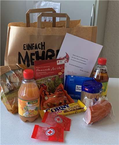 Jeder Blutspender erhält auch diesmal wieder ein Lunchpaket. Foto: DRK Rhens