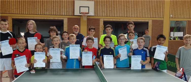 Jeder Teilnehmer bekam nach dem Turnier eine Urkunde und ein kleines Geschenk. privat