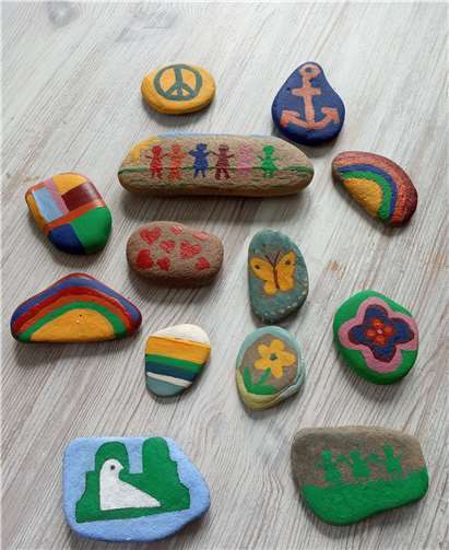 Jeder ist aufgerufen am 8. Mai einen Friedensstein an die Brücke von Remagen zu legen. Foto: privat