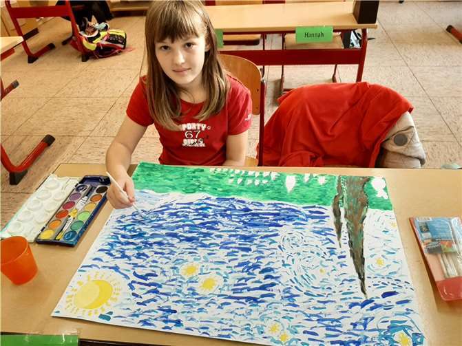 Jedes Bild ist ein Unikat.  Foto: GS Polch