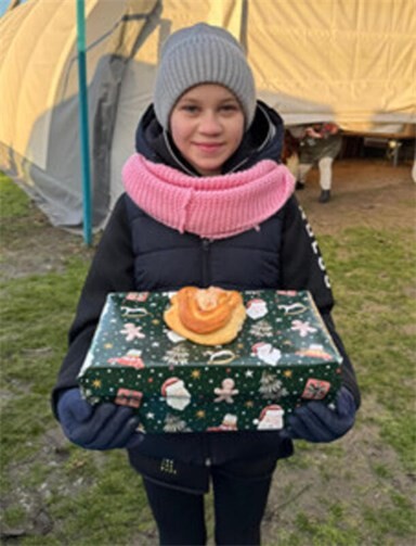 Jedes Geschenk bringt etwas Wärme und ein Lächeln.