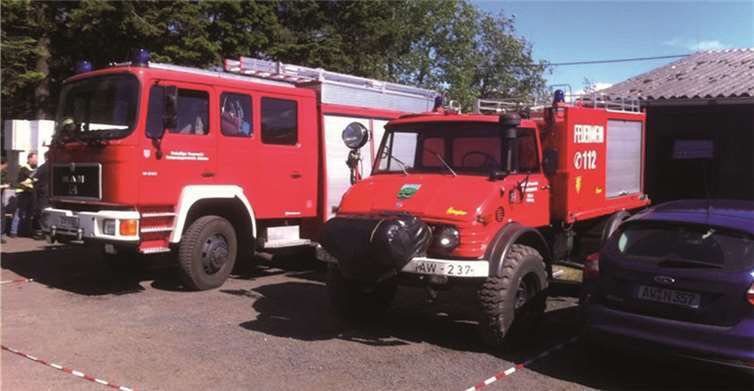 Jedes Jahr ist die Feuerwehr der VG Adenau mit mehreren Einheiten zur Brandsicherheitswache am Nürburgring bestellt.privat