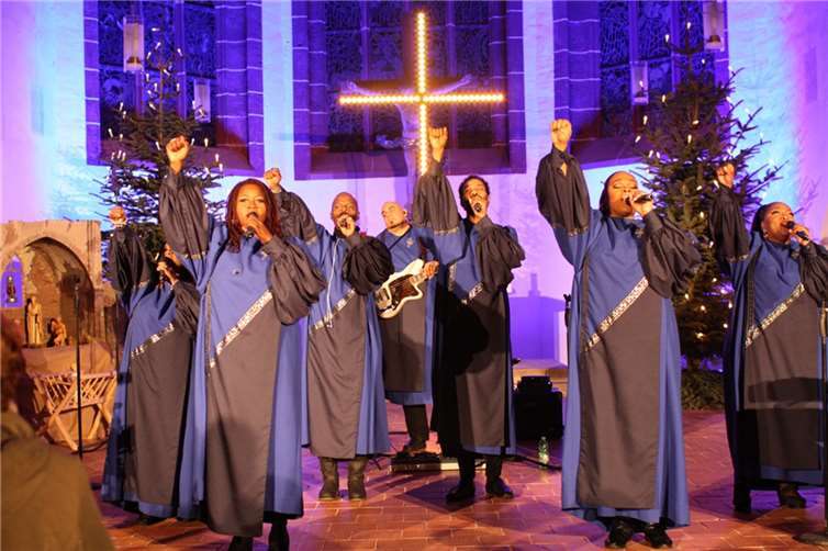 Jedes Konzert von „The Best of Black Gospel“ ist ein Ausnahmekonzert.  Quelle: Klaus Wünsch