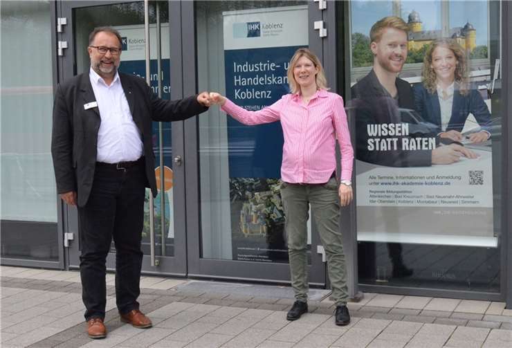 Jenny Groß und Richard Hover. Foto: privat