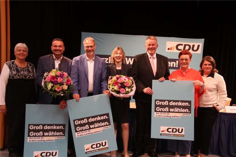 Jenny Groß wurde erneut zur A-Kandidatin der CDU für den Wahlkreis 6 zur Landtagswahl 2026 gewählt. Foto: Marcel Willig