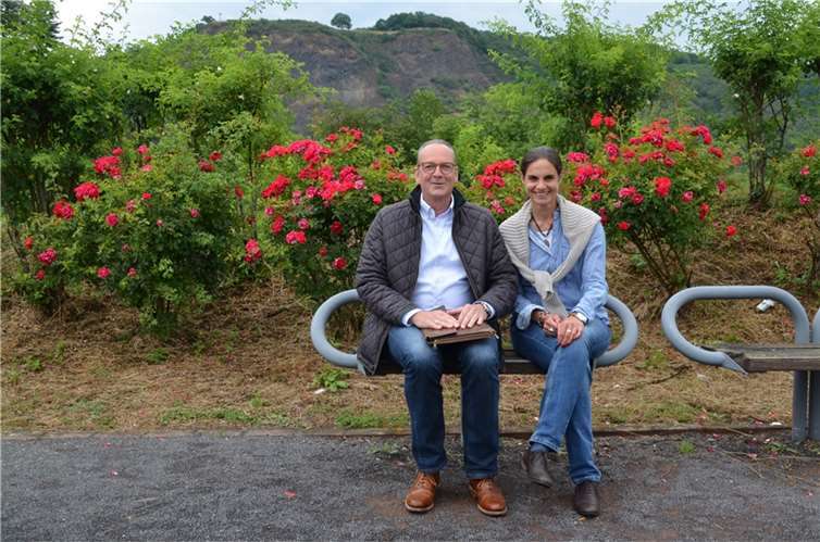 Jens Huhn und Christina Steinhausen.  Foto: privat