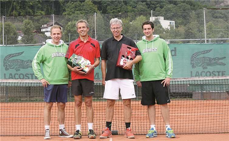 Jens Kowlake hieß nach dem Finalmatch gegen Burkhard Born der Sieger der Mayen Open der Herren 50.