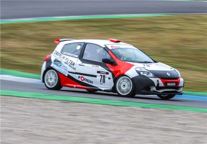 Jens Schmitt unterwegs auf dem Hockenheimring.Foto: privat