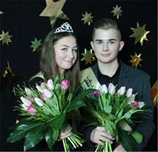 Jessica M. und Daniel K. wurden zum Königspaar des Abends gewählt. privat