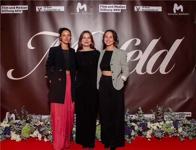 Jessica Puentes Martin, Nele Johann und Miriam Ohlmeyer.  Copyright: Nele Johann