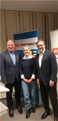 Jessica Thielen ist neue stellvertretende Vorsitzende der CDU Rheinbach.  Foto: CDU Rheinbach