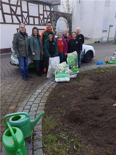Jetzt freut man sich auf das Frühjahr, wenn alles blüht.