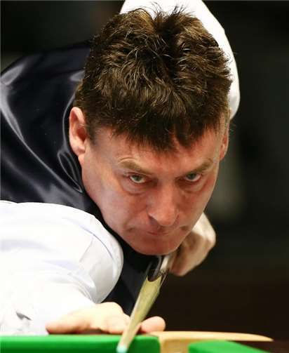 Snooker-Exhebition mit Jimmy White Jimmy White. privat