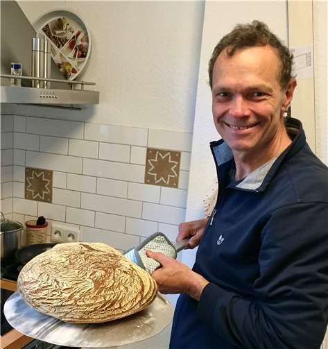 Joachiam Heyna mag es natürlich -das gilt für Brot, Wein, aber auch omane. Foto: privat