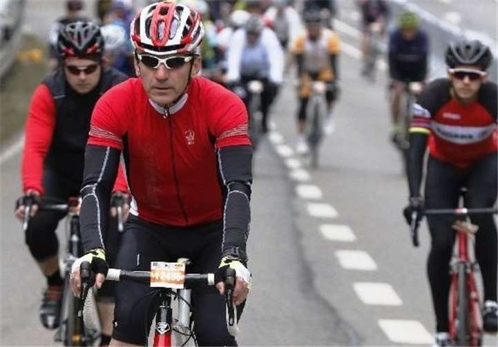 Joachim Best (LT Puderbach) war zum 4. Mal bei dem Eintagesrennen am Start.privat