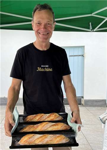 Joachim Heyna führte durch den Workshop zum Thema „Traditionsbäckerei.  Foto: privat