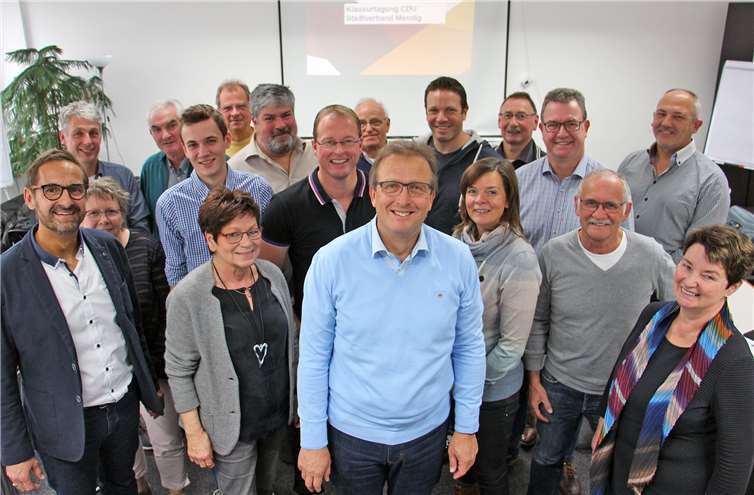 Joachim Plitzko und das CDU-Team freuen sich auf viele Gäste. Privat