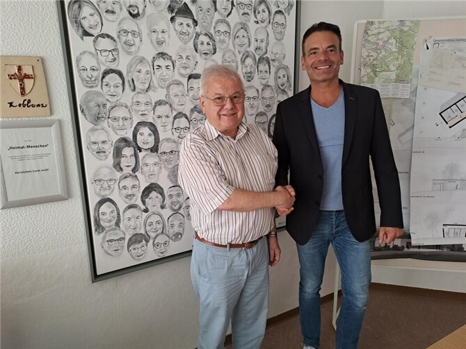 Joachim Röwer und Tim Josef Michels (re.). Foto: Melina Marx