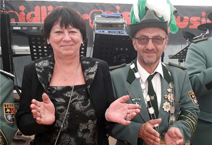 Joachim Scharf schoss bei den Treiser Schützen in diesem Jahr den Vogel ab.