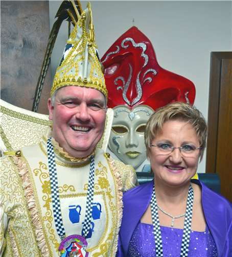 Joachim und Petra Rosenbach wurden als neues Höhr Grenzhäuser Prinzenpaar proklamiert.