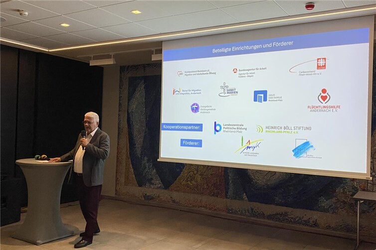 Jochen Grade stellt Unterstützer, Förderer und Kooperationspartner der Andernacher Stadtgespräche vor