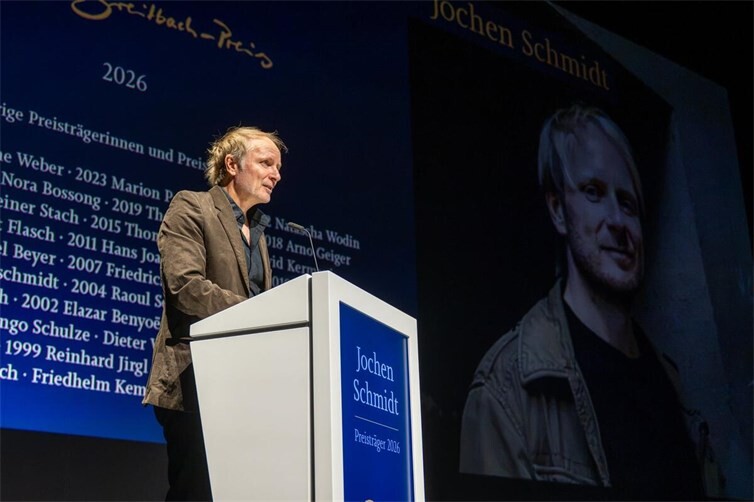 Jochen Schmidt erhielt den Joseph-Breitbach-Preis für sein literarisches Gesamtwerk.