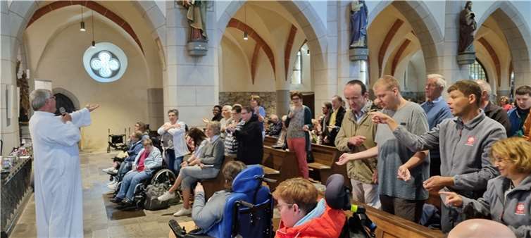 Jochen Straub in Aktion. Fotos: St. Peter Montabaur