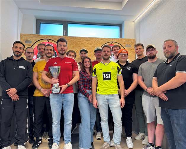 Jochen Wagner holte sich mit beeindruckenden 121 Punkten den Titel des ersten Vereinsmeisters. Foto: DJK Baar