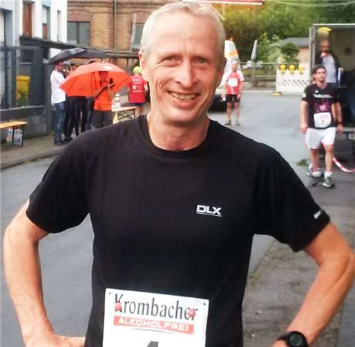 Jörg Dittrich in Braubach.Lauftreff Puderbach