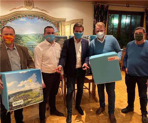 Jörg Johann (v.li.n.re.), Torsten Welling, Christian Baldauf, Maternus Dötsch und Werner Merkenich- Foto: privat