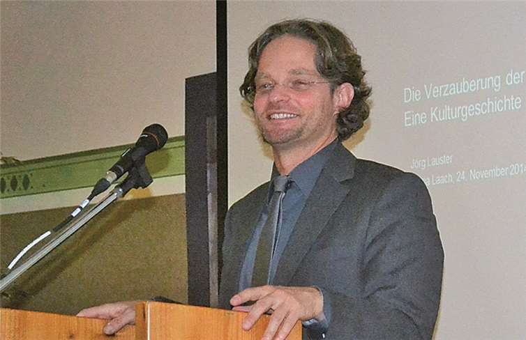 Jörg Lauster referierte im Laacher Forum. Privat