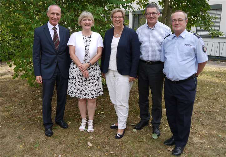 Jörg Pfefferkorn, Ursula Brohl-Sowa, Petra Kalkbrenner, Hans Dieter Wirtz und Andreas Piatkowski (v.l.).privat