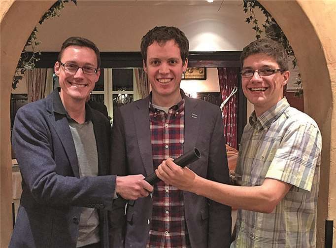 Jörg Röder, Simon Solbach und Matthias Gröber (v.li.). privat