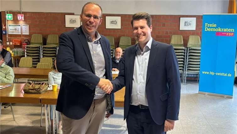 FDP Swisttal stellt sich zur Kommunalwahl auf Jörn Freynick und Michael Heider. Foto: privat