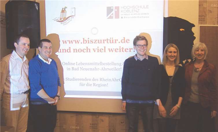 Jörn Kampmann, Ansgar Theisen, Gero Hennesen, Janina Pauleickhoff und Elisabeth Graff (v. l.). privat