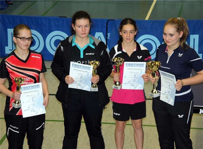 Johanna Pfefferkorn erzielte bei den Rheinlandmeisterschaften vier Siege.privat