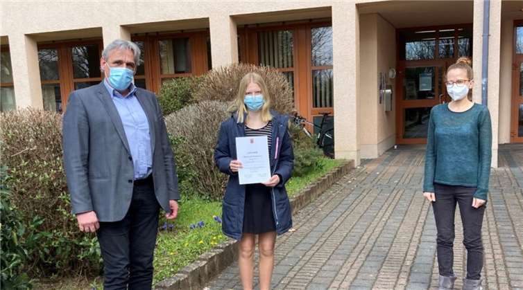 Johanna Port erzielte den dritten Platz.Fotos: privat